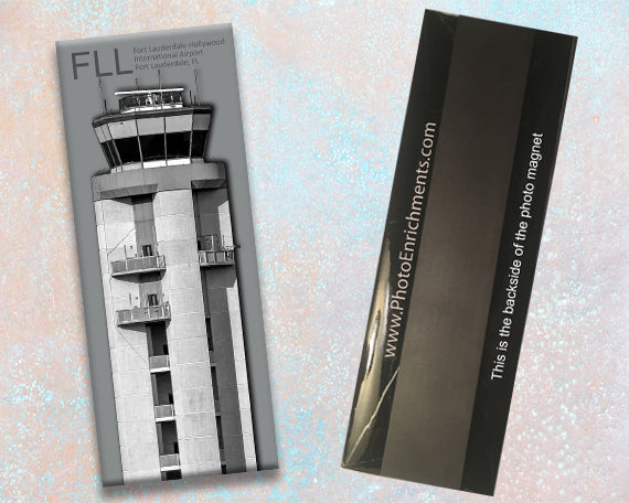 FLL Fort Lauderdale Int'l Airport Tower Fridge Magnet (PMA9005)
