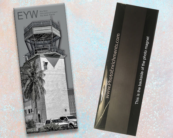 EYW Key West Int'l Airport (Retired) Tower Fridge Magnet (PMA9019)