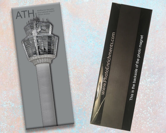 ATH Athens Int'l Airport Tower Fridge Magnet (PMA9020)