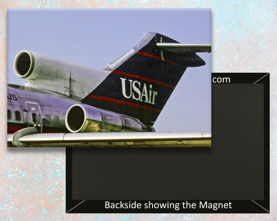 USAir Boeing 727 Tail Fridge Magnet (PMCT4001)