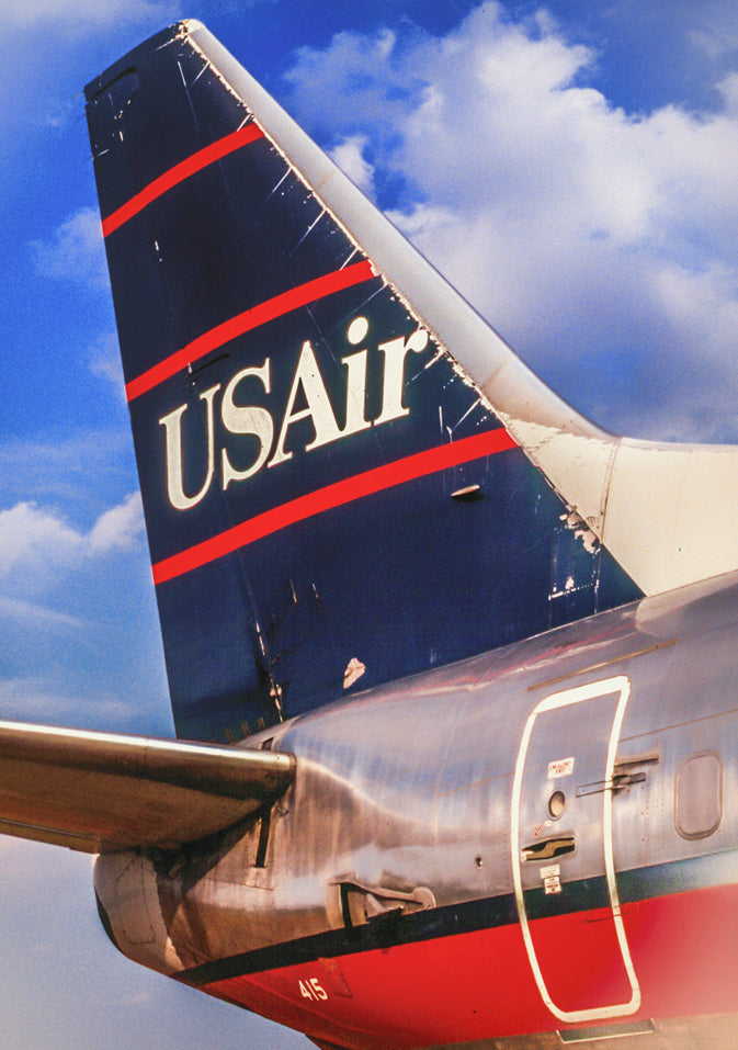 USAir Boeing 737 Tail Fridge Magnet (PMCT4010)