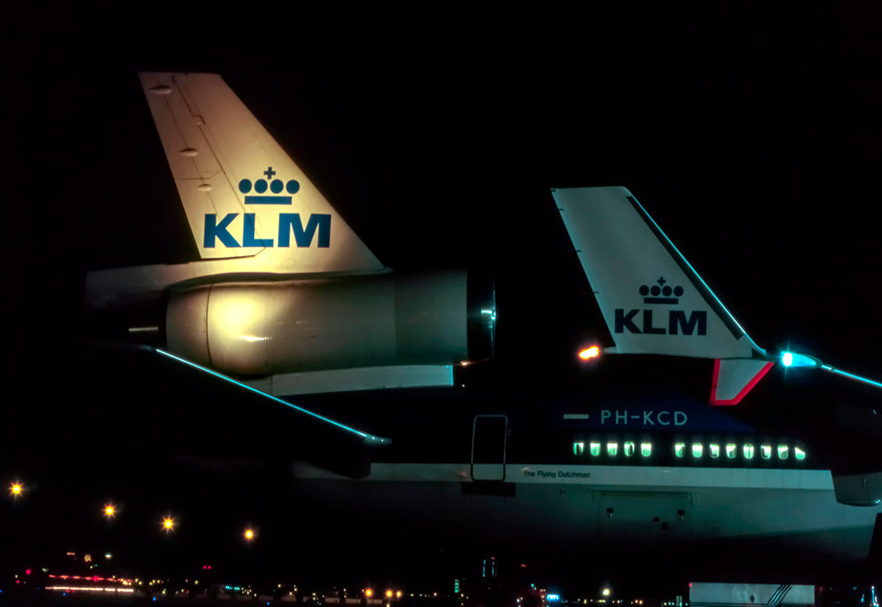 KLM Airlines MD-11 Tail Fridge Magnet (PMCT4028)
