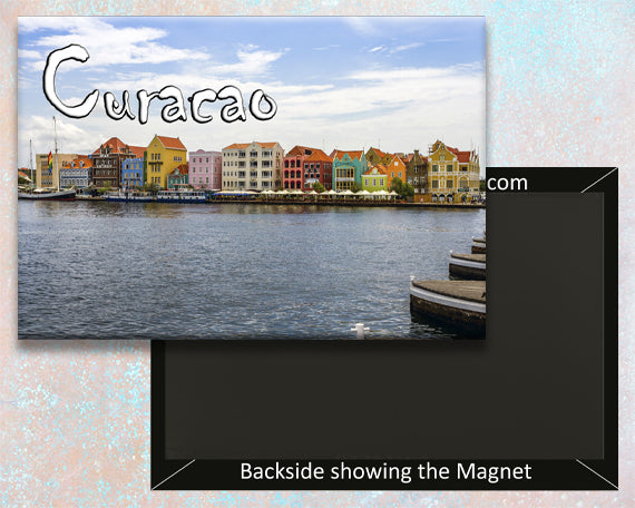 Curacao Waterfront Fridge Magnet (PMD10004)