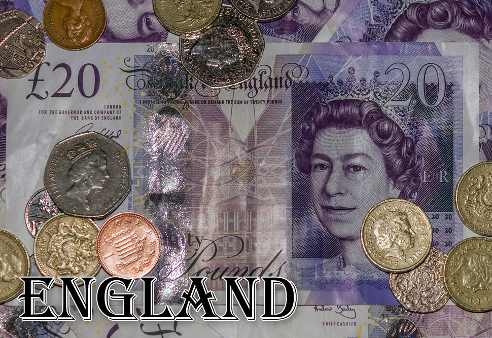 England Currency Fridge Magnet (PMD10014)
