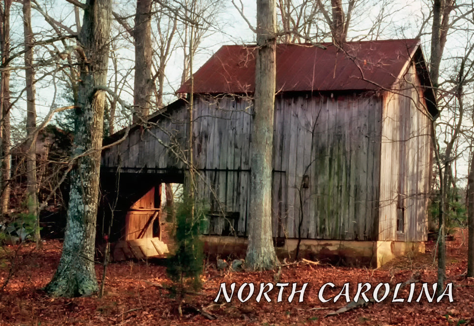 North Carolina Tobacco Barn Fridge Magnet (PMD10020)