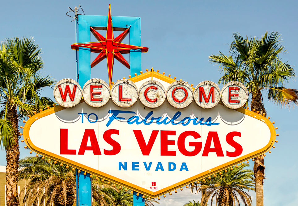 Las Vegas Sign Fridge Magnet (PMD10024)