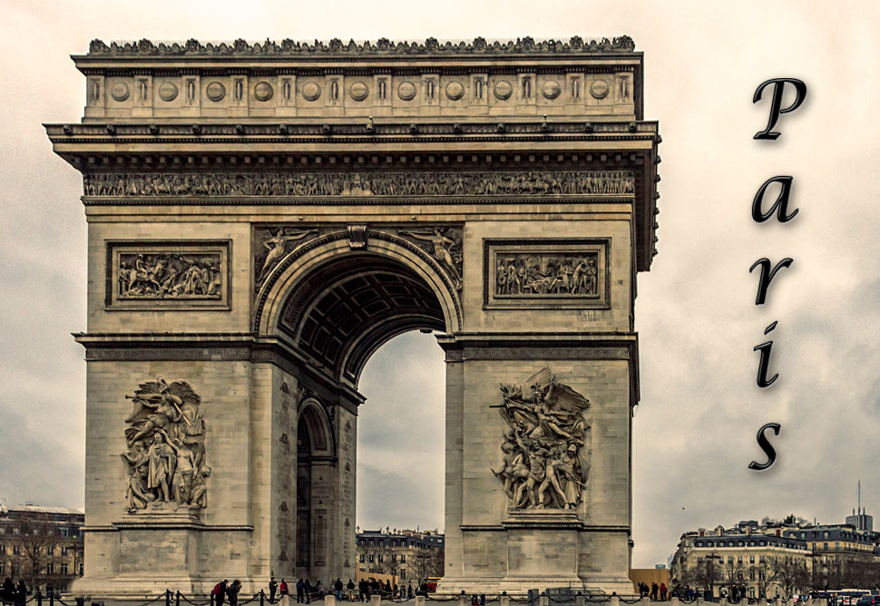 Arc de Triumphe Paris Fridge Magnet (PMD10026)
