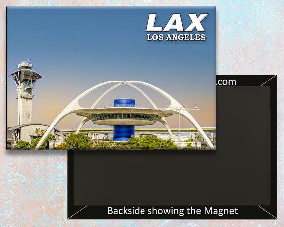 LAX Iconic Building Fridge Magnet (PMD10034)