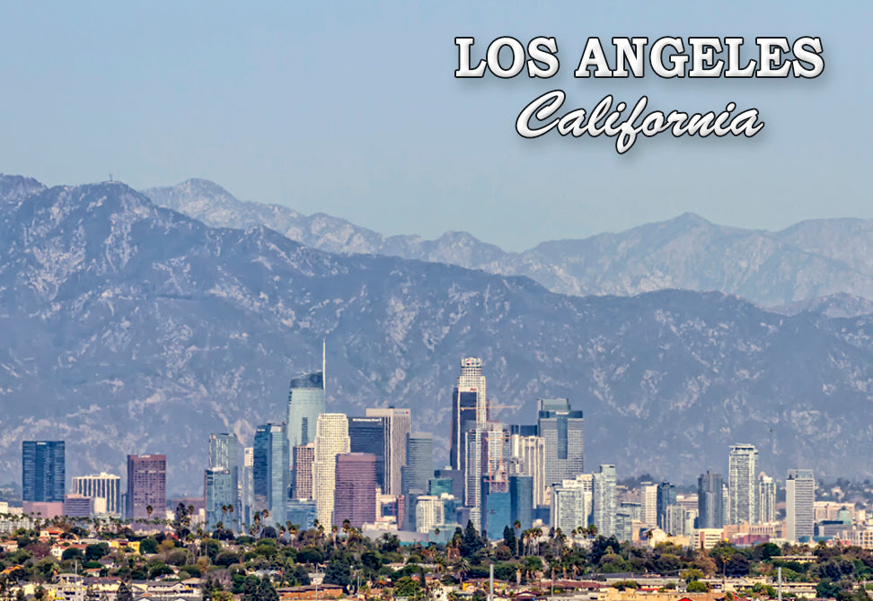 Los Angeles California Fridge Magnet (PMD10035)