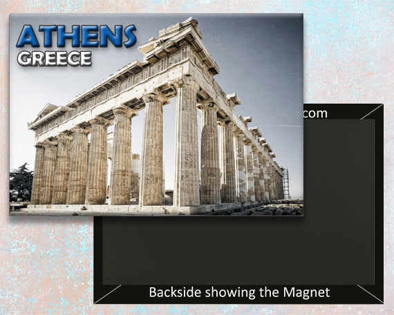 Parthenon Athens Greece Fridge Magnet (PMD10039)