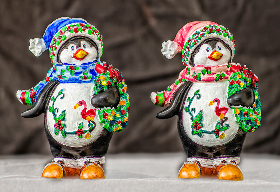 Two Penguins Fridge Magnet (PMH11015)