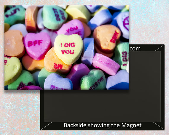 Valentine Heart Message Fridge Magnet (PMH11303)