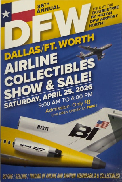 DFW Airline Collectible Show 2026