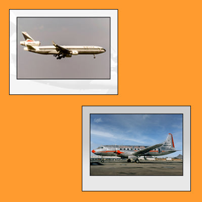 11" x 14" AIRLINE PHOTOGRAPHS