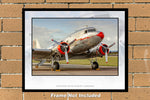 American Airlines DC-3 Flagship Detroit Color Photograph (A035RGJM11X14)