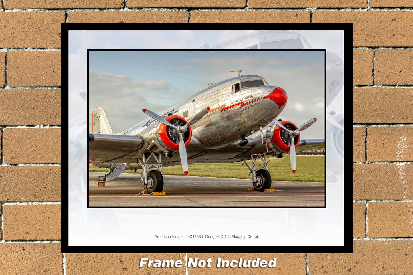 11"x14" Airline color photograph