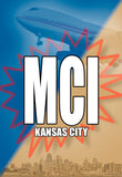 MCI Kansas City Airport Code Fridge Magnet (ACM1014)