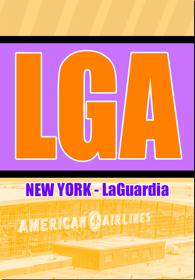 LGA New York LaGuardia Airport Code Fridge Magnet (ACM1022)