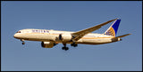 United Airlines Boeing 767-9 Dreamliner Color Photograph (APPM10027)