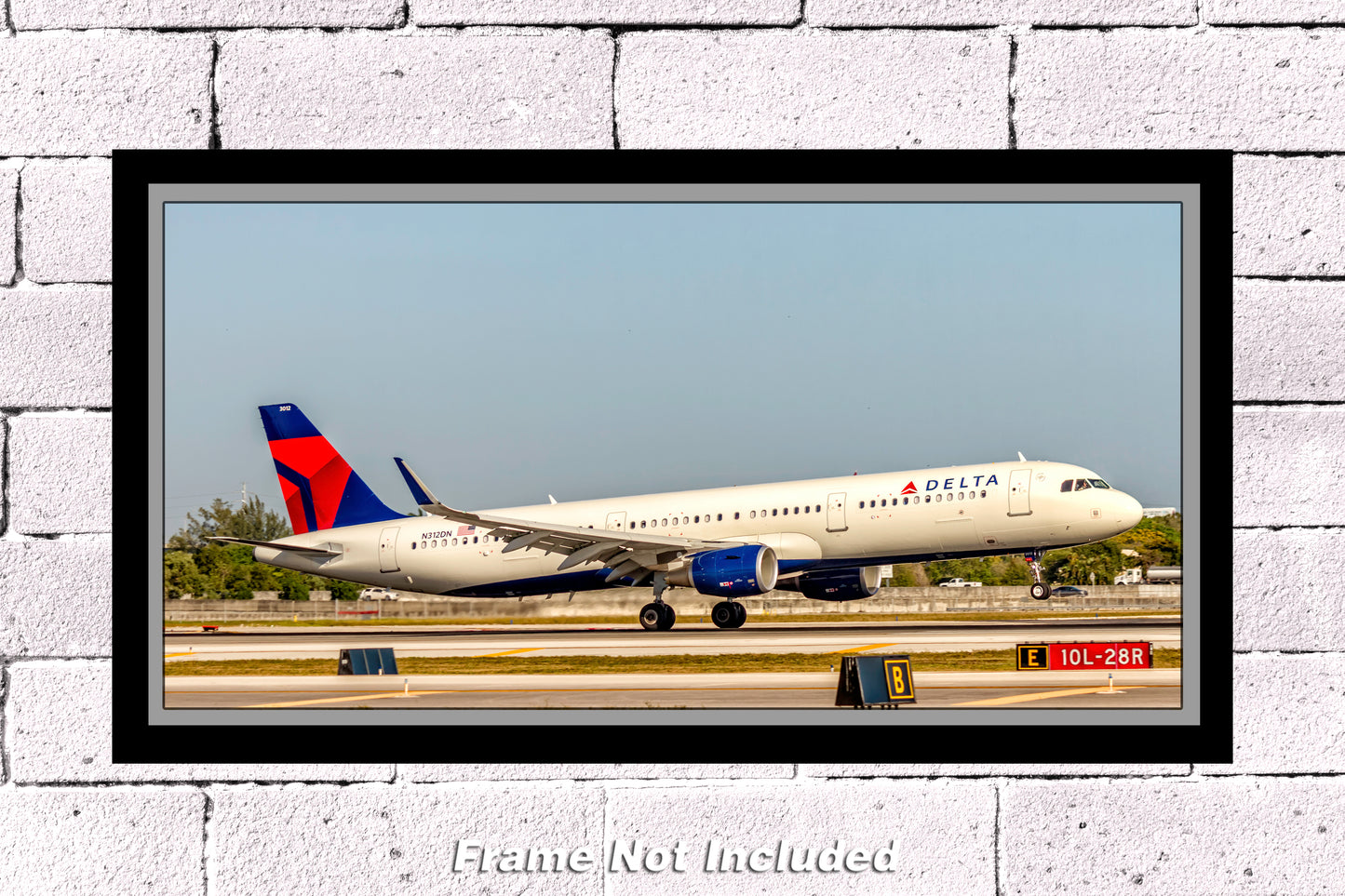 Delta Air Lines Airbus A321 Color Photograph (APPM10058)