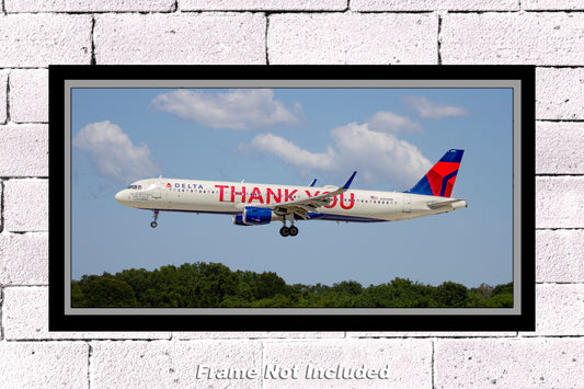 Delta Air Lines Airbus A321-211(WL) N391DN Color Photograph (APPM10102)
