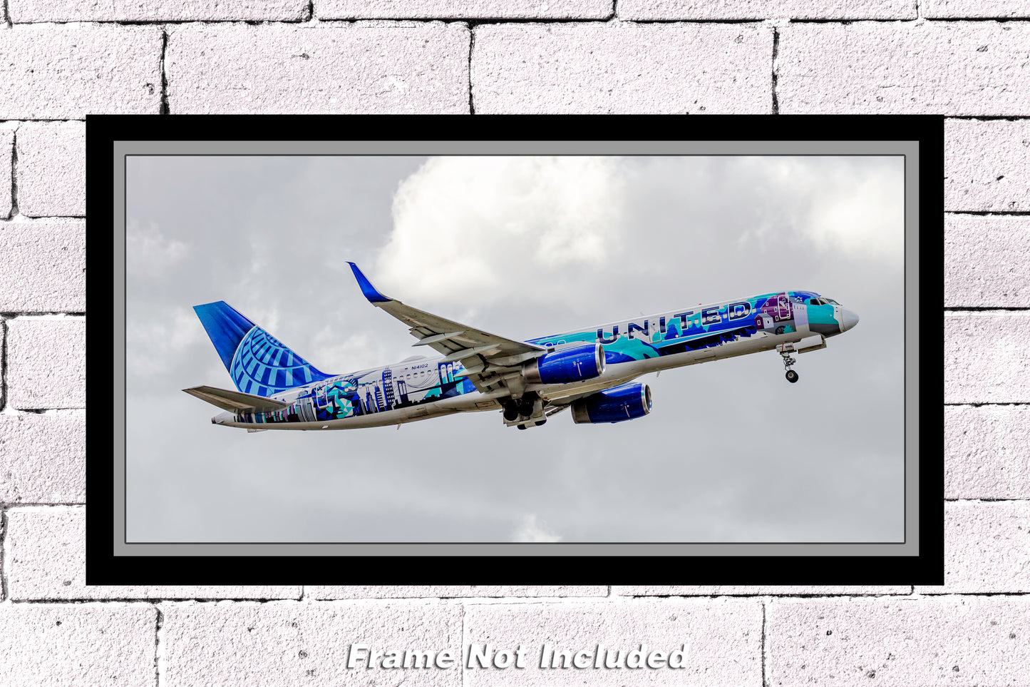 United Airlines, N14102, Boeing 757-224(WL), Photograph (APPM10103)