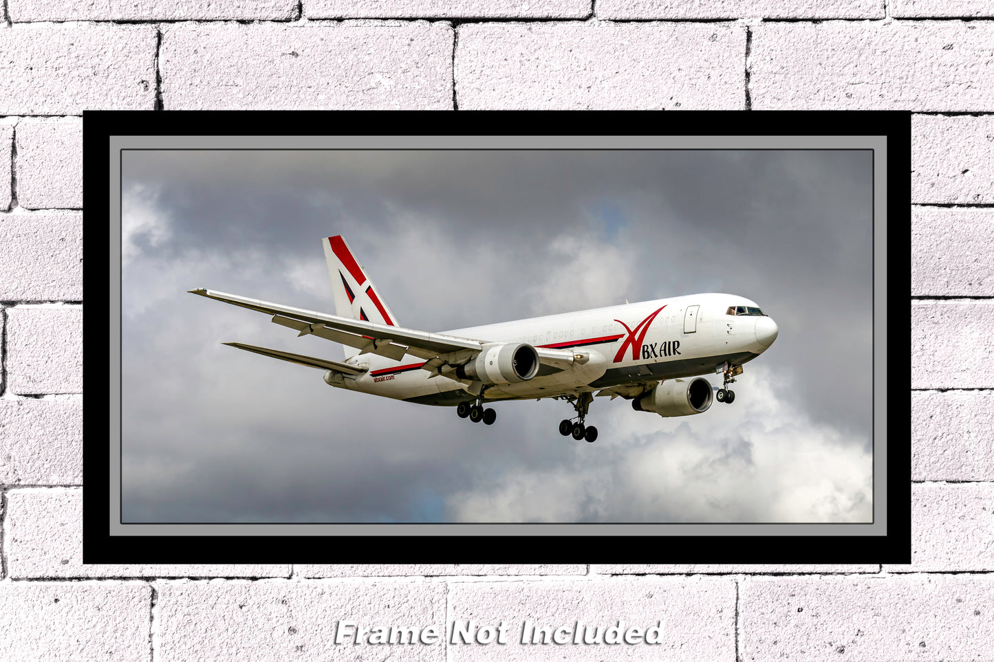 ABX AIr Boeing 767-232(BDSF) Color Photograph (APPM10125)