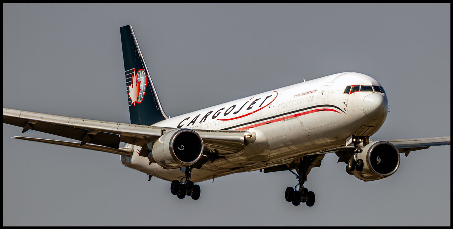 CargoJet Boeing 767-39HER(BCF)(WL) Color Photograph (APPM10127)