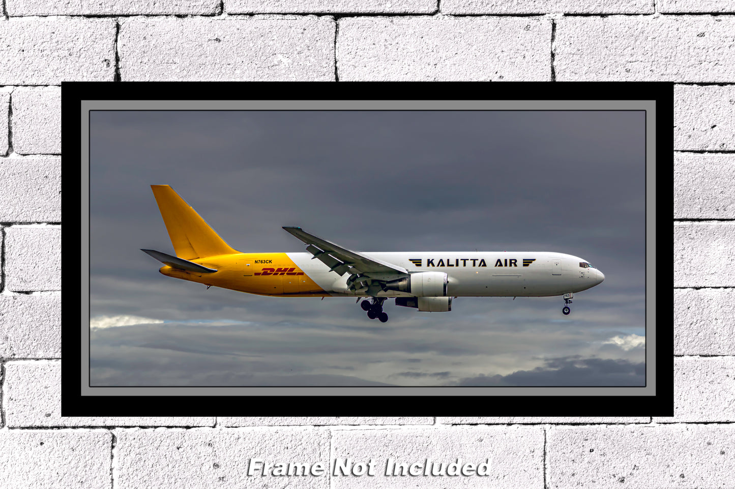 Kalitta AIr Boeing 767-3P6ER(BDSF) Color Photograph (APPM10132)