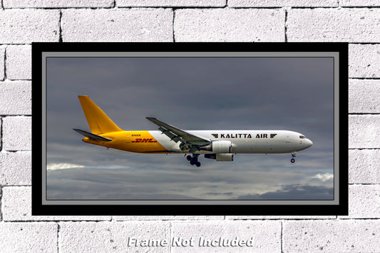 Kalitta AIr Boeing 767-3P6ER(BDSF) Color Photograph (APPM10132)