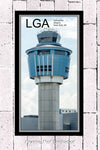 LGA LaGuarda Airport Control Tower Color Photograph (APPM50004)