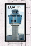 LGA LaGuarda Airport Control Tower Color Photograph (APPM50004)