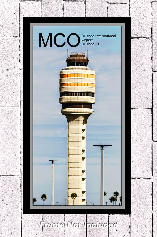 MCO Orlando Int'l Airport Control Tower Photograph (APPM50006)