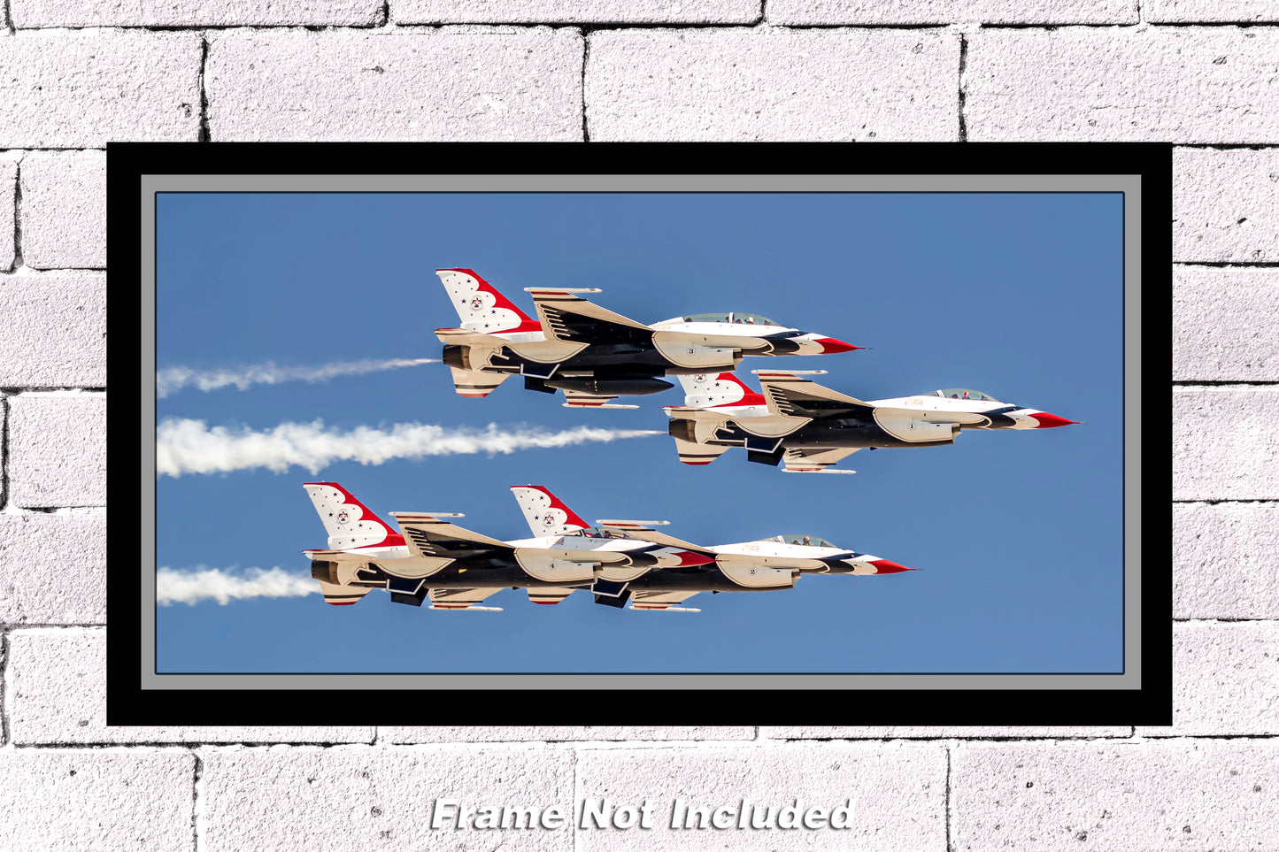 US Air Force Thunderbirds, Color Military Photograph (APPM70004)