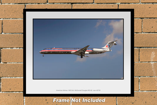 American Airlines MD-80 N501AA Photo (D069LAJM11X14)