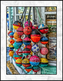 Painted Crab Buoys Key West Color Photograph (EYW202012260578_11X14)