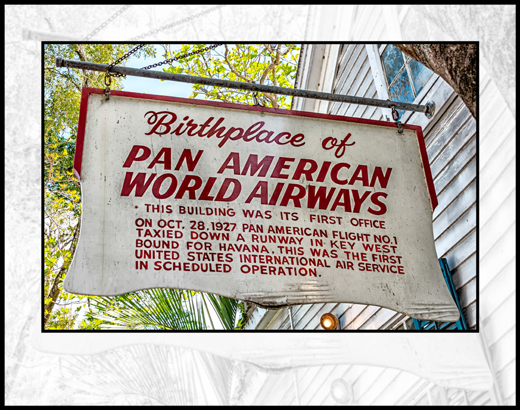 Birthplace of Pan American Sign  Color Photograph  (EYW20210221_11x14)