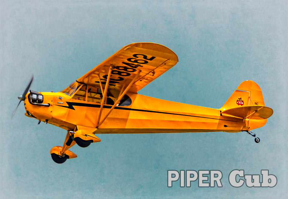 Piper Cub Aircraft Fridge Magnet (GM1004)