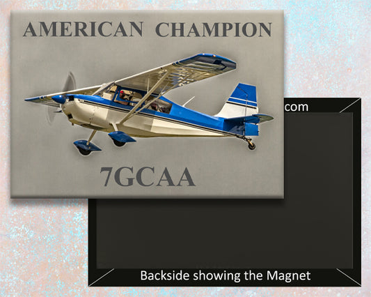 American Champion 7GCAA Aircraft Fridge Magnet (GM1006)