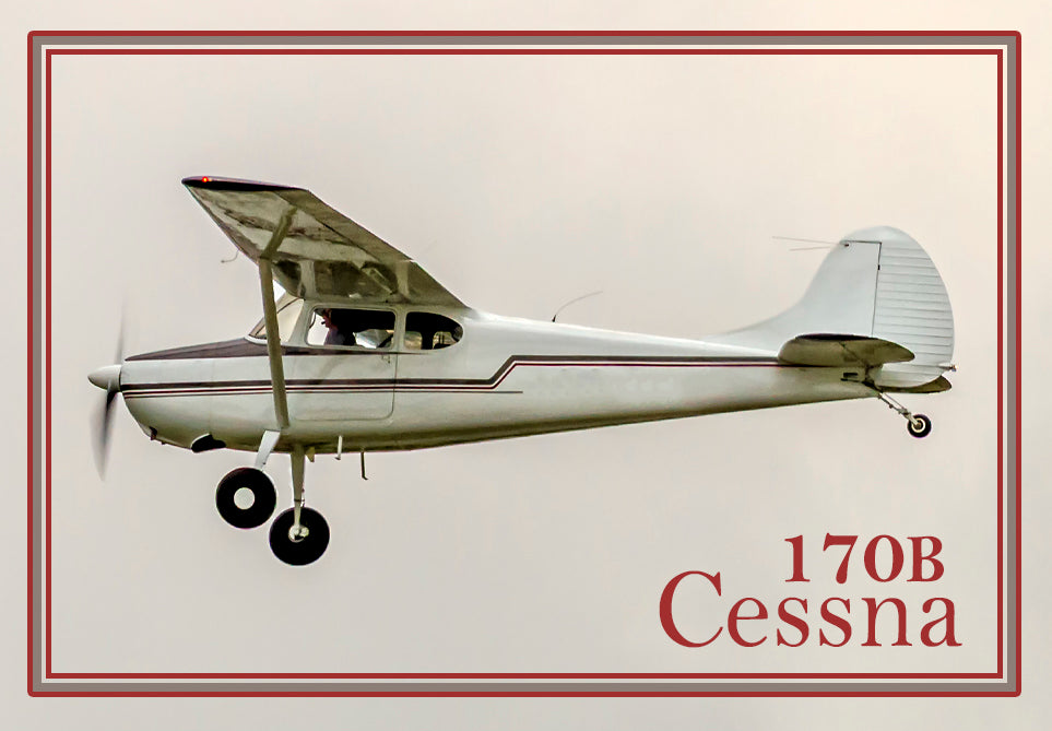 Cessna 170B Aircraft Fridge Magnet (GM1007)