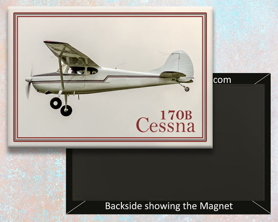 Cessna 170B Aircraft Fridge Magnet (GM1007)