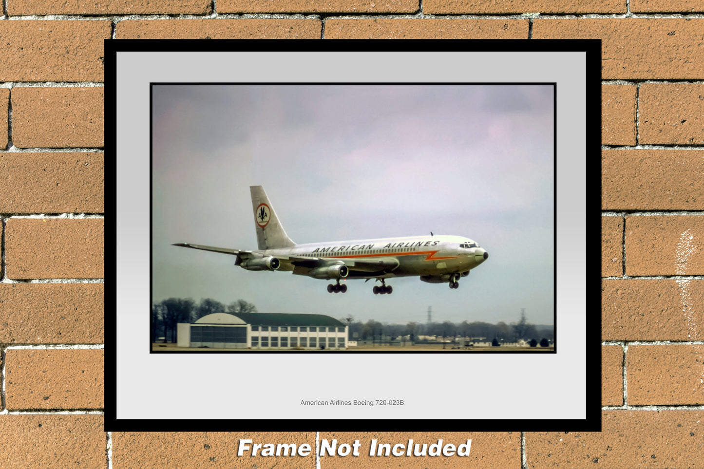 American Airlines Boeing 720-023B Color Photograph (H019RASP11X14)