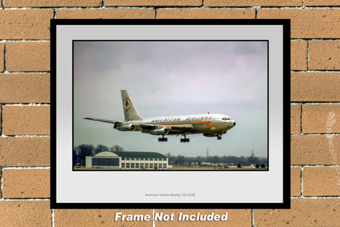 American Airlines Boeing 720-023B Color Photograph (H019RASP11X14)
