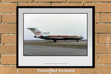 TWA Airlines Globe Logo Boeing 727-32 Color Photograph (I161RGFH11X14)