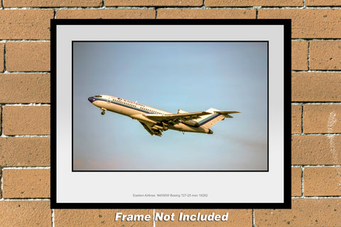 Eastern Airlines Boeing 727-25 Color Photograph (I217LAJF11X14)