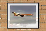 Continental Airlines Boeing 727-224 Color Photograph (I219RAJF11X14)