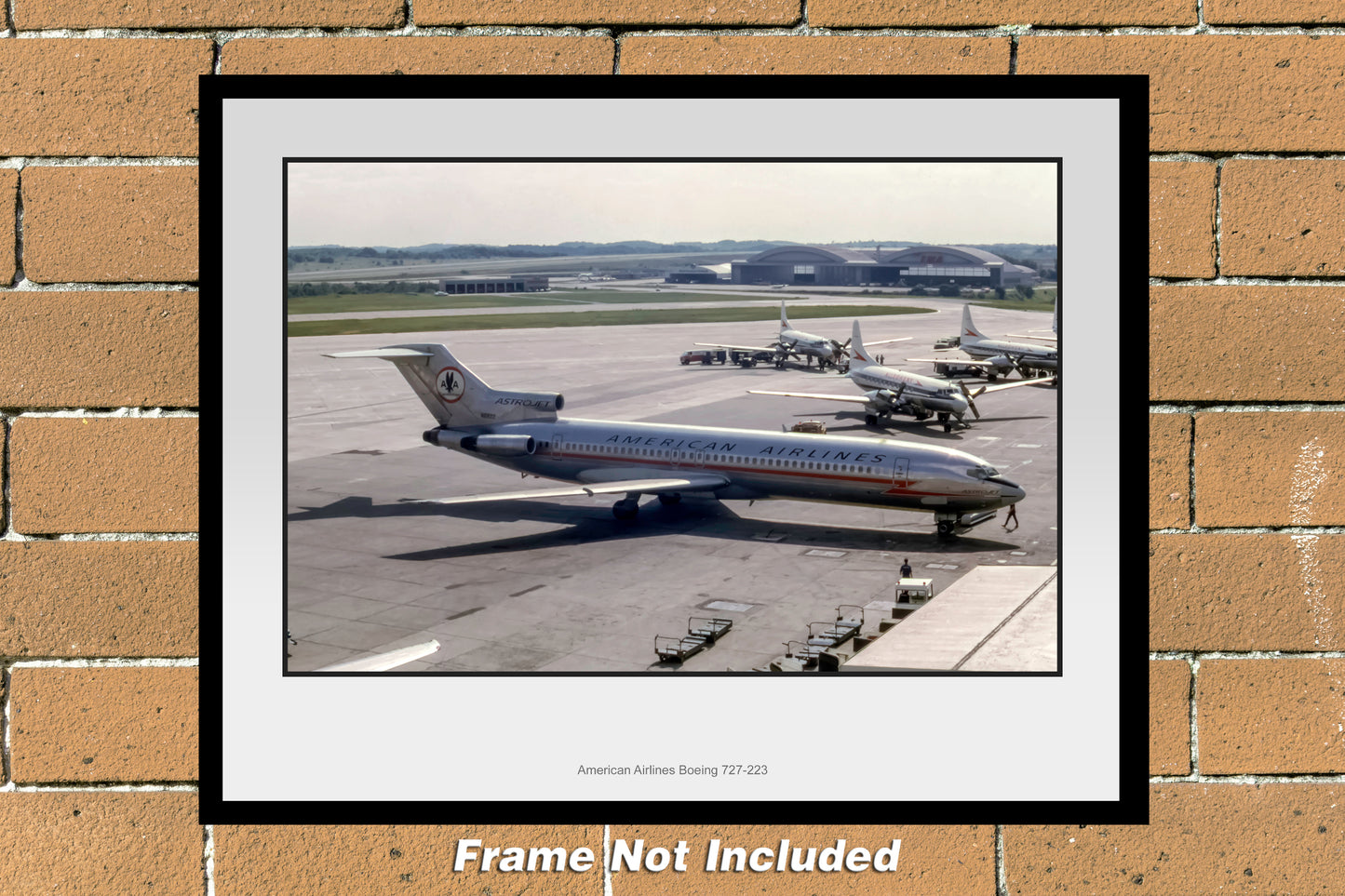 American Airlines Boeing 727-223 Color Photograph (I230RGSP11X14)