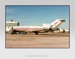 United Airlines Friendship Colors Boeing 727 Color Photograph (I258LGJF11X14)