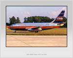 USAir 1990s Colors Boeing 737-201 Color Photograph (J067LGJM11X14)