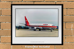 USAir Airlines Boeing 737-2B7 Color Photograph (J099RGJM11X14)